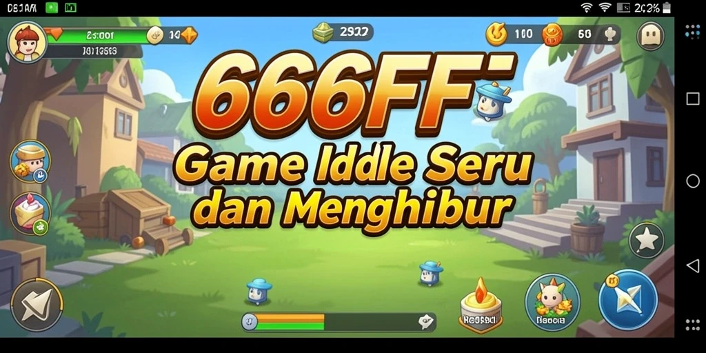 Tampilan menarik gameplay 666FF dengan fitur Idle yang menghibur.