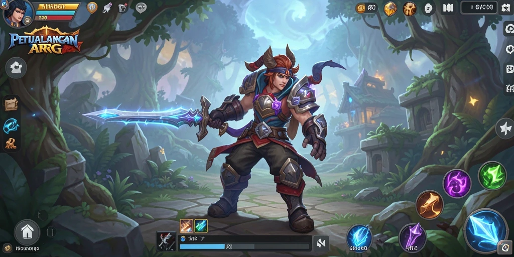 Tampilan gameplay seru dan karakter yang dinamis dalam 6RT.