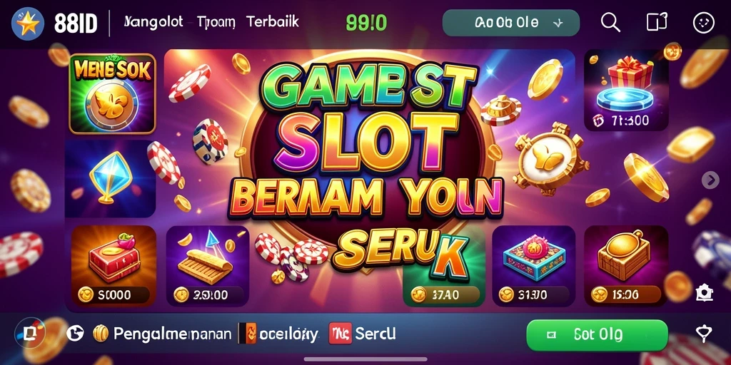 Gameplay seru dari aplikasi Slot 88ID yang mengasyikkan.