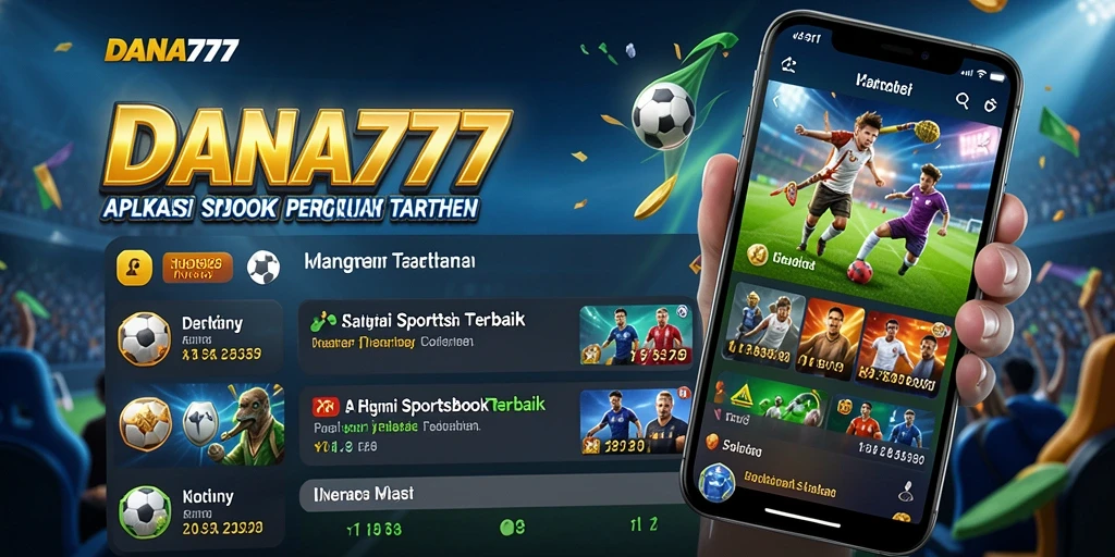 Tampilan gameplay DANA777 dengan berbagai opsi taruhan olahraga.