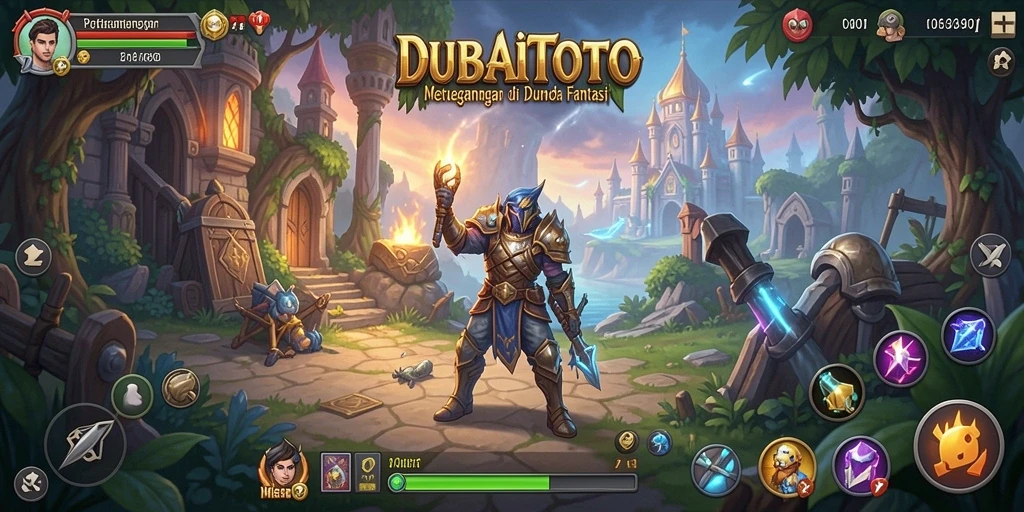 Tampilan action seru dalam gameplay DUBAITOTO yang penuh petualangan.