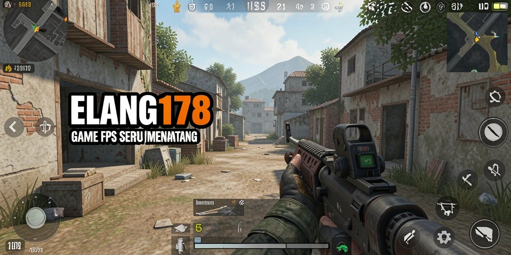 Tangkapan layar gameplay <strong>ELANG178</strong> menunjukkan aksi tembak-menembak yang mendebarkan.