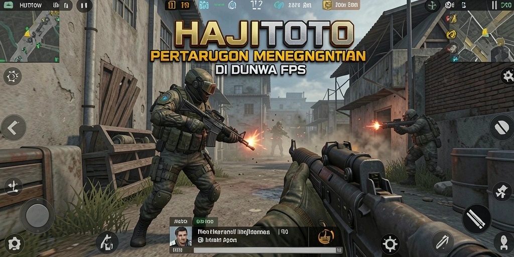 Tampilan gameplay yang mendebarkan di dunia HAJITOTO.