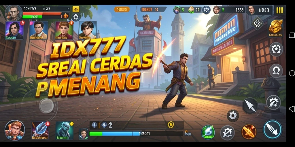 Tampilan seru gameplay strategi di IDX777 dengan aksi mendebarkan.