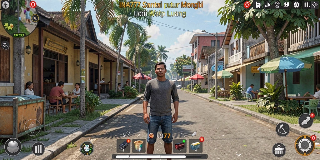Screenshot utama <strong>INA777</strong> menunjukkan gameplay yang sederhana dan menyenangkan.