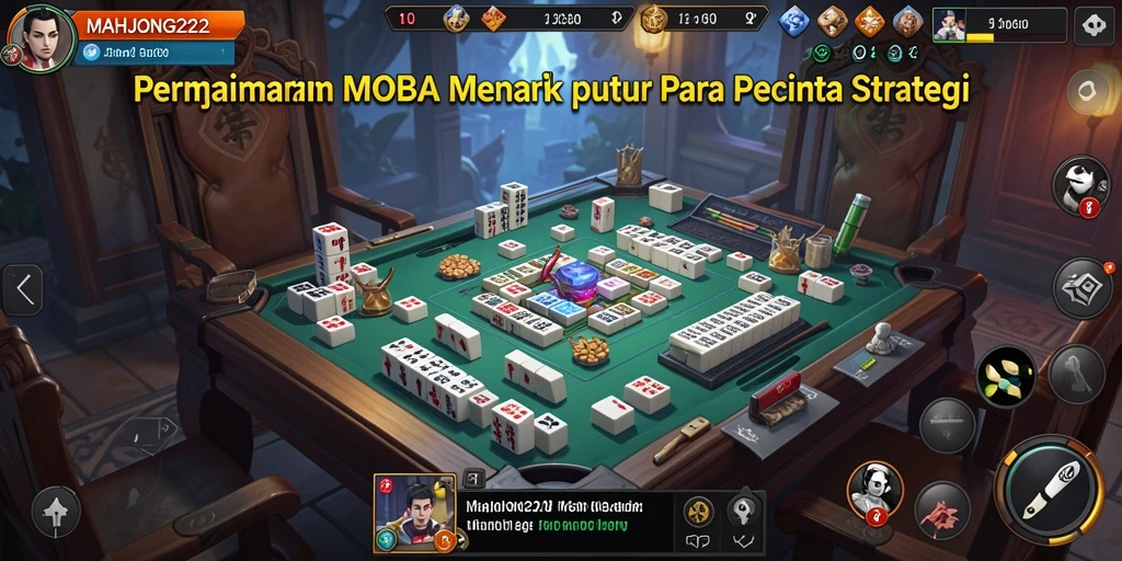 Tampilan menarik dari gameplay MOBA yang penuh aksi.