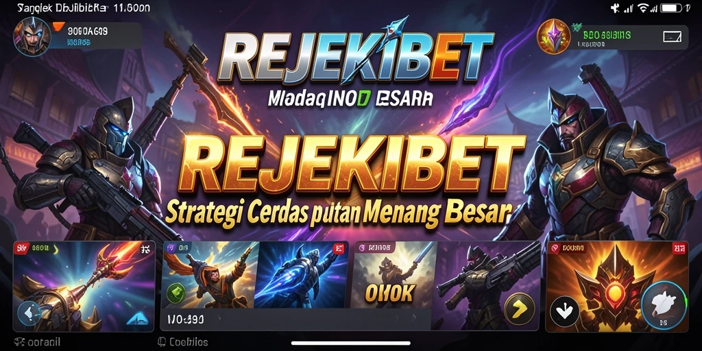 Tampilan gameplay mendebarkan dari REJEKIBET yang menunjukkan strategi saat bertanding.