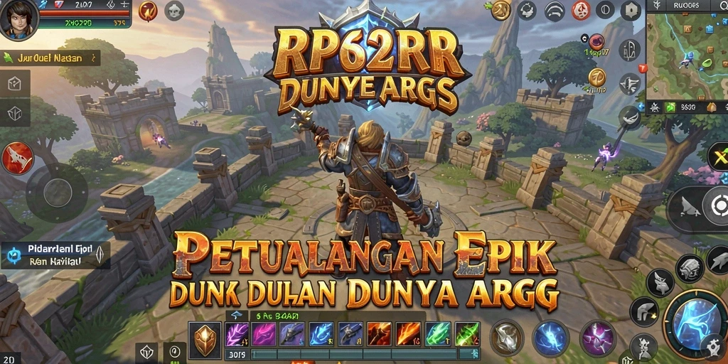 Tampilan gameplay RP62RP dengan aksi pertarungan yang mendebarkan.