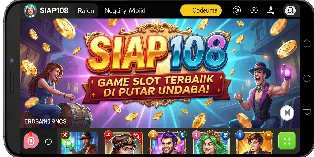 Tampilan menawan dari gameplay Slot SIAP108 yang memukau.
